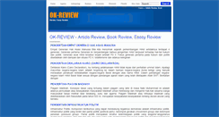 Desktop Screenshot of ok-review.com